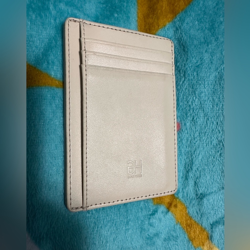 EUC Gold Horse Card Holder